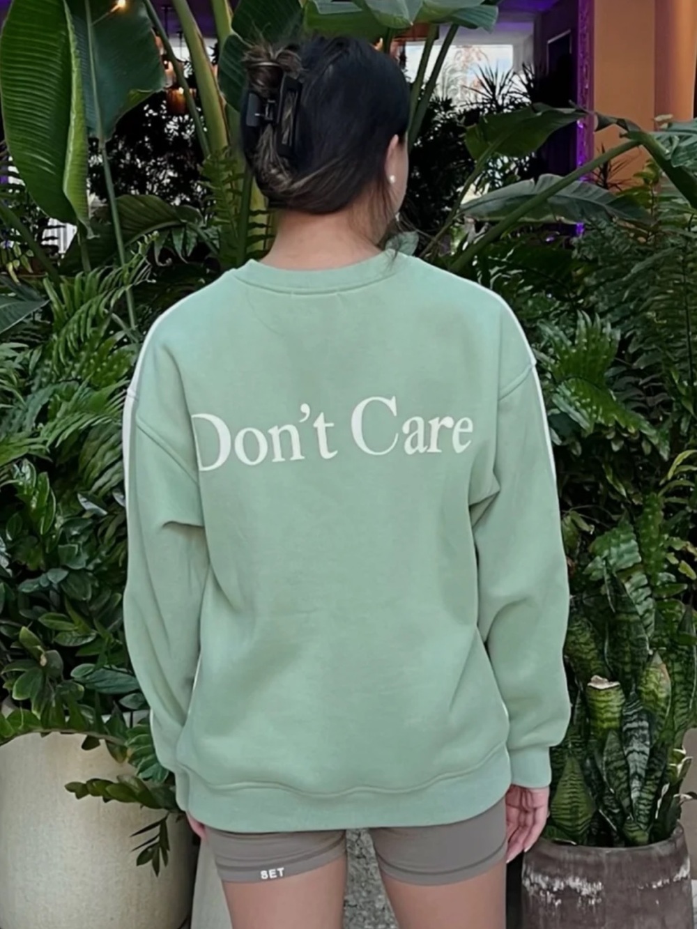 Bailey Rose 🌹 “Dont Know” ColorBlock Crew Neck Sweatshirt
